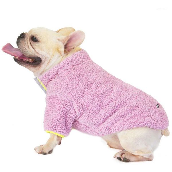 dog apparel pet cotton padded autumn winter soft contrast color zipper warm thickened fleece double face padded1
dog apparel pet cotton padded autumn winter soft contrast color zipper warm thickened fleece double face padded1