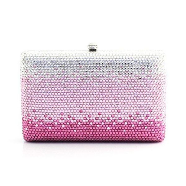 fully crystal women white pink evening clutches bag metal box lady clutch bag bridal handbags wedding purse for party
fully crystal women white pink evening clutches bag metal box lady clutch bag bridal handbags wedding purse for party
