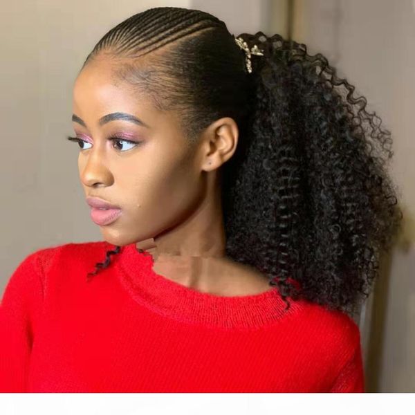 new human curly wave hair clip in ponytail short afro kinky curly wrap drawstring puff ponytail hair extensions lace closure for african120g, Black
new human curly wave hair clip in ponytail short afro kinky curly wrap drawstring puff ponytail hair extensions lace closure for african120g, Black