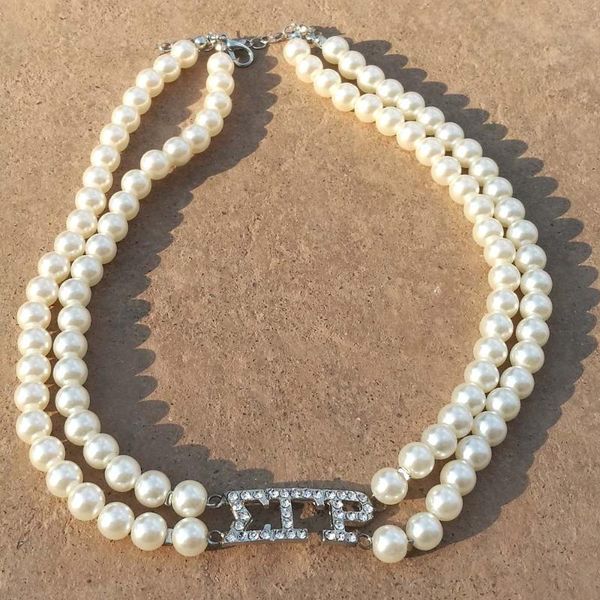 dropship sorority society accessories greek sigma gamma rho sorority sgr double line pearl necklace jewelry, Golden;silver
dropship sorority society accessories greek sigma gamma rho sorority sgr double line pearl necklace jewelry, Golden;silver