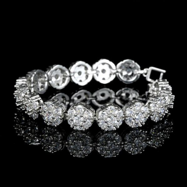925 sterling silver women's fashion bracelets charm bride wedding bracelet for ladies party anniversary gifts fine jewelry new 200925, Black
925 sterling silver women's fashion bracelets charm bride wedding bracelet for ladies party anniversary gifts fine jewelry new 200925, Black