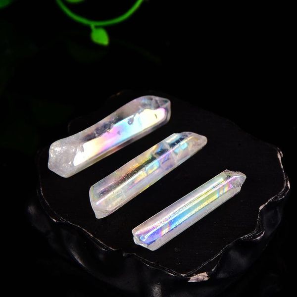 2pcs natural crystal raw crystals electroplate crafts colorful quartz collection home decor crystal point heali qylsmf, Black
2pcs natural crystal raw crystals electroplate crafts colorful quartz collection home decor crystal point heali qylsmf, Black
