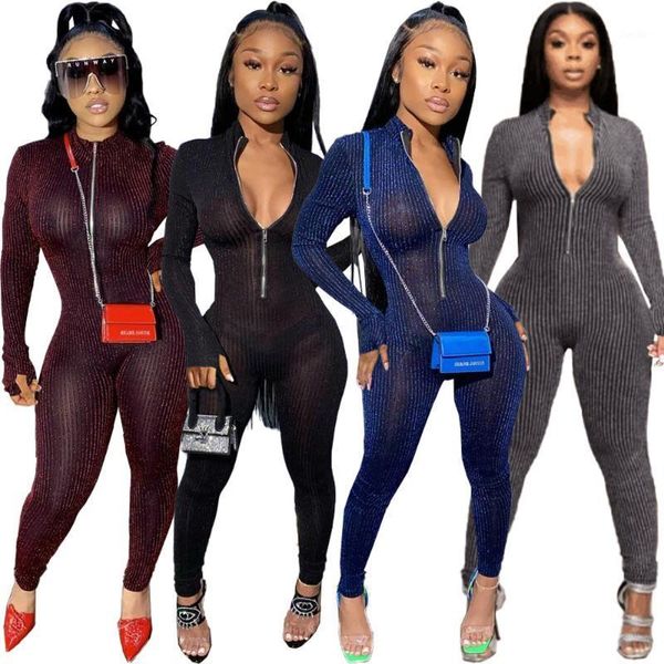2020 winter women's fashion nightclub color line perspective long sleeve jumpsuit dn85481, Black;white
2020 winter women's fashion nightclub color line perspective long sleeve jumpsuit dn85481, Black;white