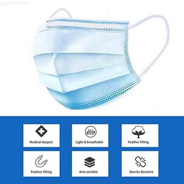 in stock disposable face masks thick 3-layer masks with earloops for salon home use comfortable dust-proof mask
in stock disposable face masks thick 3-layer masks with earloops for salon home use comfortable dust-proof mask