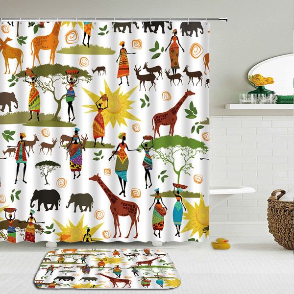2pcs/set indian bohemia woman printing shower curtain set mat waterproof bath curtain+non-slip mat toilet bathroom home decor
2pcs/set indian bohemia woman printing shower curtain set mat waterproof bath curtain+non-slip mat toilet bathroom home decor