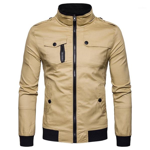monerffi fashion slim cargo jacket men autumn casual tactical coat mens brand windproof jacket solid flight windbreaker coat1, Black;brown
monerffi fashion slim cargo jacket men autumn casual tactical coat mens brand windproof jacket solid flight windbreaker coat1, Black;brown