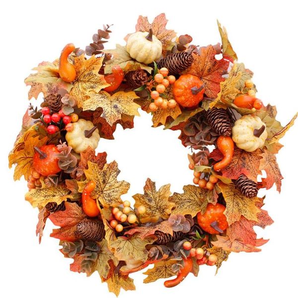 artificial pumpkin wreath lifelike durable front door decoration wreath pendant for thanksgiving halloween easter 50cm #d0
artificial pumpkin wreath lifelike durable front door decoration wreath pendant for thanksgiving halloween easter 50cm #d0