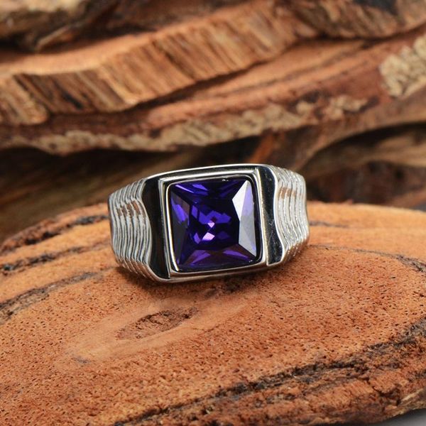 cluster rings men's 316l stainless steel square black stone gem silver color ring, Golden;silver
cluster rings men's 316l stainless steel square black stone gem silver color ring, Golden;silver