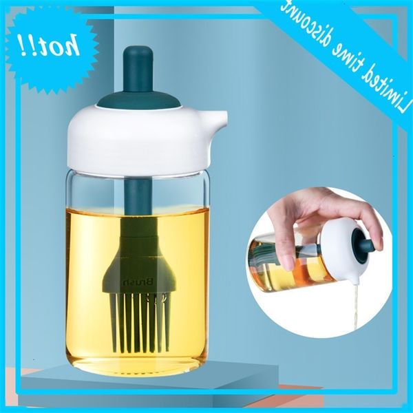 heat resistant glass vinegar barbecue spray pot with brush oil pressing liquid seasoning soy sauce bottle
heat resistant glass vinegar barbecue spray pot with brush oil pressing liquid seasoning soy sauce bottle