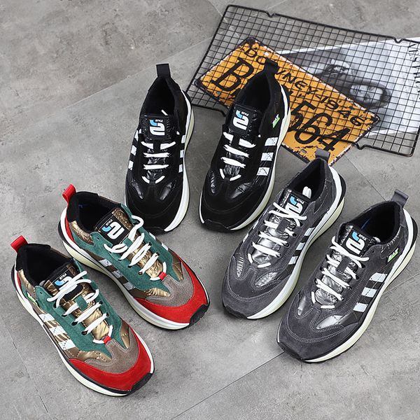 new heightening thick soled dad daily leisure youth sports korean ins fashion autumn and winter men's shoes, Black
new heightening thick soled dad daily leisure youth sports korean ins fashion autumn and winter men's shoes, Black