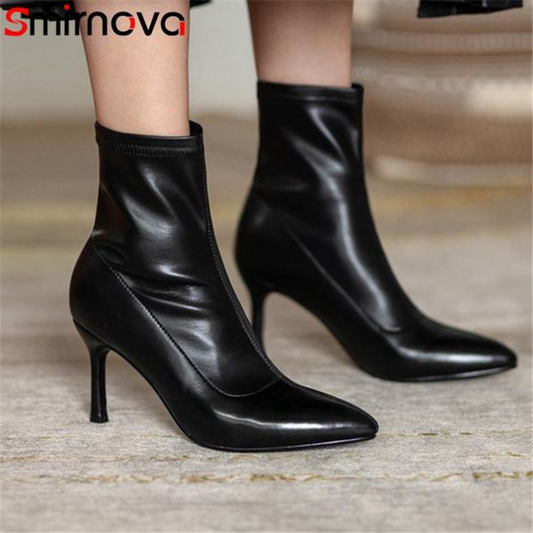 smirnova 2020 big size 40 ankle boots woman solid colors simple autumn winter high heel party shoes woman stretch boots, Black
smirnova 2020 big size 40 ankle boots woman solid colors simple autumn winter high heel party shoes woman stretch boots, Black