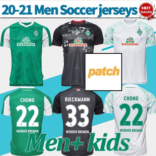 2021 werder bremen soccer jersey home green #22 chong #9 selke 20/21 away white 3rd black soccer shirt customized football shirt, Black;yellow
2021 werder bremen soccer jersey home green #22 chong #9 selke 20/21 away white 3rd black soccer shirt customized football shirt, Black;yellow