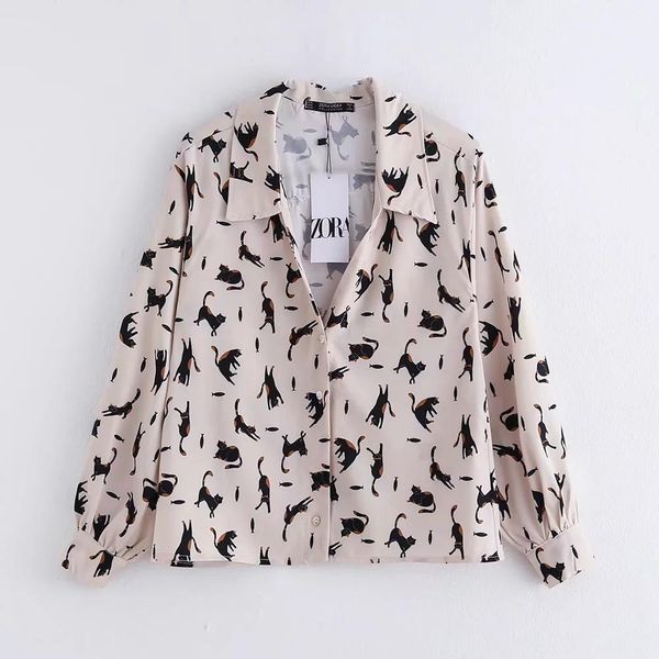 cats print kawaii womens blouse shirt 2019 long sleeve autumn womens and blouses ladies sweet shirt elephant, White
cats print kawaii womens blouse shirt 2019 long sleeve autumn womens and blouses ladies sweet shirt elephant, White