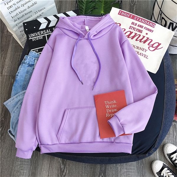 harajuku hoodies solid color hooded women men o neck sweatshirt long-sleeved winter plus velvet thickening coat streetwear 1014, Black
harajuku hoodies solid color hooded women men o neck sweatshirt long-sleeved winter plus velvet thickening coat streetwear 1014, Black
