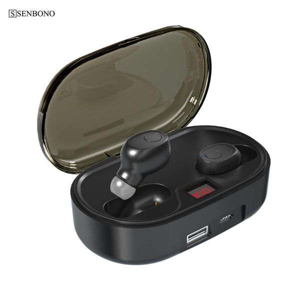 senbono h1 tws wireless bluetooth 5.0 earphone mini earbuds with mic charging box sport headset for smart phone
senbono h1 tws wireless bluetooth 5.0 earphone mini earbuds with mic charging box sport headset for smart phone