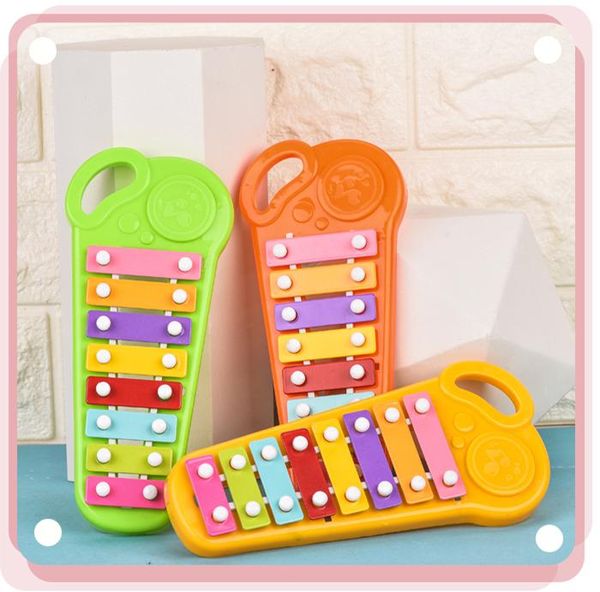 Small Music Instrument Toy Abs Frame Xylophone Children Kids Musical Funny Toys Baby Educational Colorful Gifts