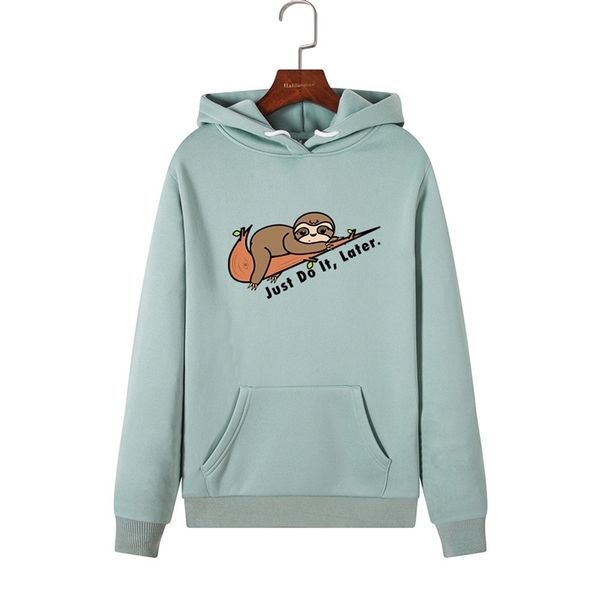 singrain women stolid sloth hoodies cute procrastination animal polerones warm pocket hoddies lazy koya print hooded sweatshirt y200610, Black
singrain women stolid sloth hoodies cute procrastination animal polerones warm pocket hoddies lazy koya print hooded sweatshirt y200610, Black