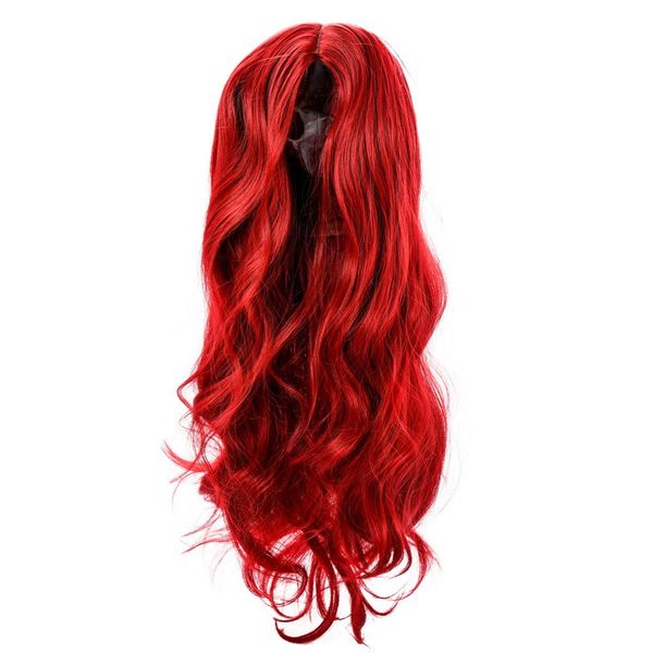high-temperature matt synthetic fiber lace front big curly wigs for the long curve natural matt hairpiece passionate wine red w9315, Black
high-temperature matt synthetic fiber lace front big curly wigs for the long curve natural matt hairpiece passionate wine red w9315, Black