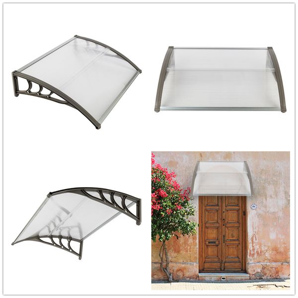 100x80cm eaves canopy sun rain shelter window awning front door canopy outdoor door window plastic bracket abs cover yard garden
100x80cm eaves canopy sun rain shelter window awning front door canopy outdoor door window plastic bracket abs cover yard garden
