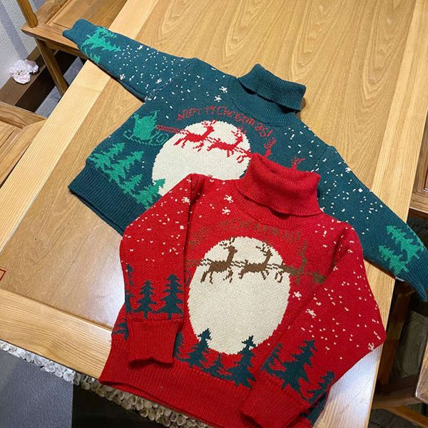 plush autumn and winter girls' 2020 sweater new foreign sle christmas wear high collar mink cashmere backing children's s9ui, Blue
plush autumn and winter girls' 2020 sweater new foreign sle christmas wear high collar mink cashmere backing children's s9ui, Blue