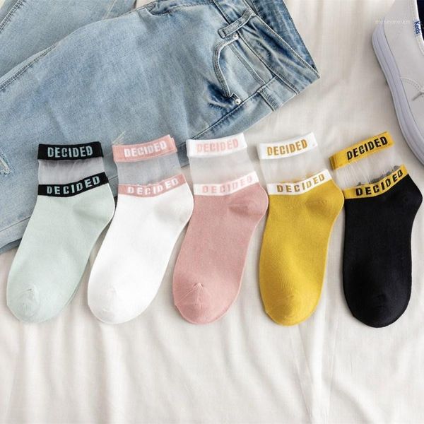 socks & hosiery 1 pair fashion korean style women cotton silk short bright color letters lace casual breathable socks1, Black;white
socks & hosiery 1 pair fashion korean style women cotton silk short bright color letters lace casual breathable socks1, Black;white