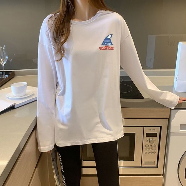 phmwl 2020 style cotton loose long-sleeved t-shirt summer korean sweaterwomen's new fashionable sweater sweatert-shirt thin base wn54, Black
phmwl 2020 style cotton loose long-sleeved t-shirt summer korean sweaterwomen's new fashionable sweater sweatert-shirt thin base wn54, Black