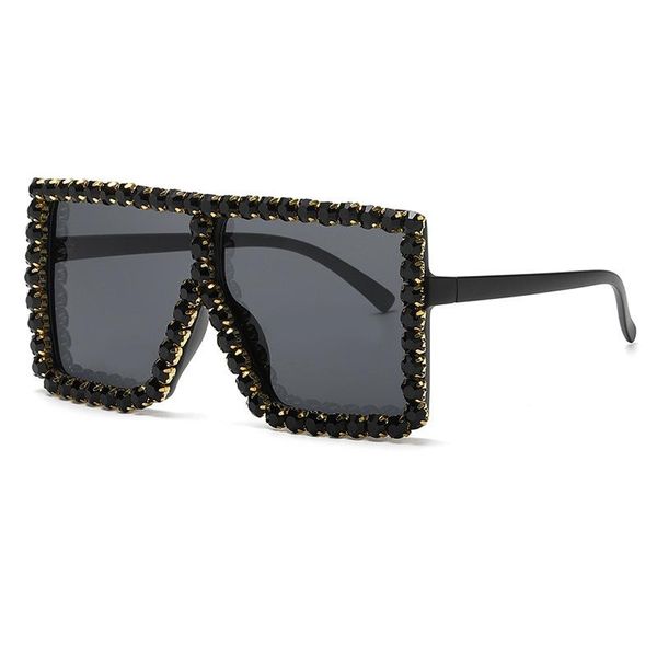 2021 square diamond sunglasses women fashion brand design sun glasses ladies retro big frame eyewear female coloured uv400 gafas, White;black
2021 square diamond sunglasses women fashion brand design sun glasses ladies retro big frame eyewear female coloured uv400 gafas, White;black