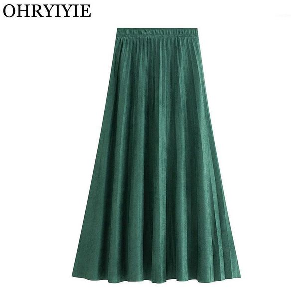 ohryiyie green midi long high waist pleated skirt autumn winter women elegant vintage all-match velvet skirts maxi skirt lady1, Black
ohryiyie green midi long high waist pleated skirt autumn winter women elegant vintage all-match velvet skirts maxi skirt lady1, Black