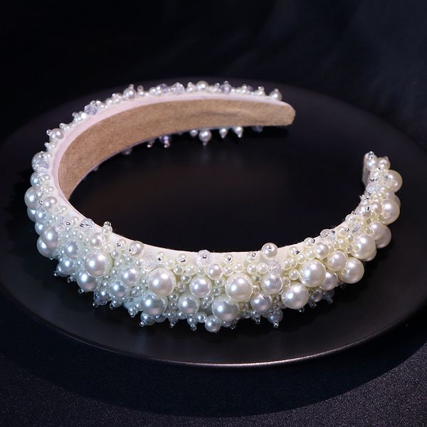 ion bridal pearl show, headdress crystal band celebrities wear fairy spirit travel to shoot wedding dress hair ornament, Silver
ion bridal pearl show, headdress crystal band celebrities wear fairy spirit travel to shoot wedding dress hair ornament, Silver