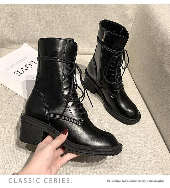 boots high-knight women fashion cross-tied&zipper mid-calf bottes thick high heels shoes microfiber leather motorcycle botas, Black
boots high-knight women fashion cross-tied&zipper mid-calf bottes thick high heels shoes microfiber leather motorcycle botas, Black