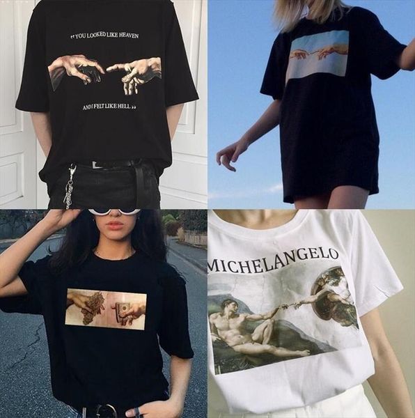 new femme clothes short sleeve tshirt michelangelo sistina ulzzang t shirt art tshirt van gogh tee shirt, White
new femme clothes short sleeve tshirt michelangelo sistina ulzzang t shirt art tshirt van gogh tee shirt, White