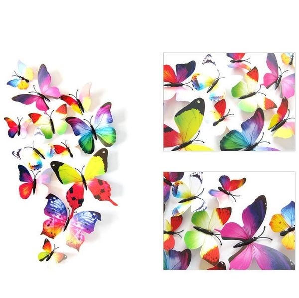 12pcs 3d butterfly wall sticker pvc simulation stereoscopic butterfly mural sticker fridge magnet art decal kid roo jllutw yummy_shop
12pcs 3d butterfly wall sticker pvc simulation stereoscopic butterfly mural sticker fridge magnet art decal kid roo jllutw yummy_shop