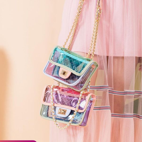 2020 fashion transparent jelly cute fashion wild jelly waterproof convenient messenger shoulder chain bag female handbags
2020 fashion transparent jelly cute fashion wild jelly waterproof convenient messenger shoulder chain bag female handbags