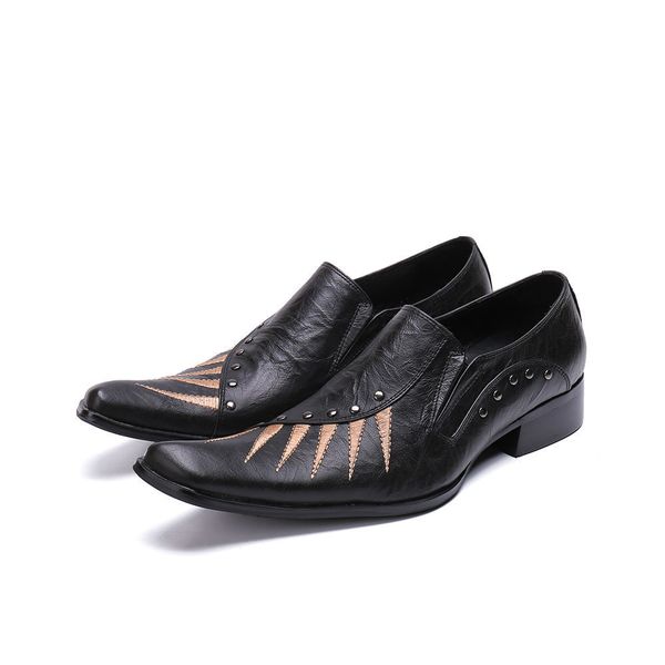 2020 men's zapatos nailed striped moccasins to toe in leather male-branded shoes 4zn7, Black
2020 men's zapatos nailed striped moccasins to toe in leather male-branded shoes 4zn7, Black