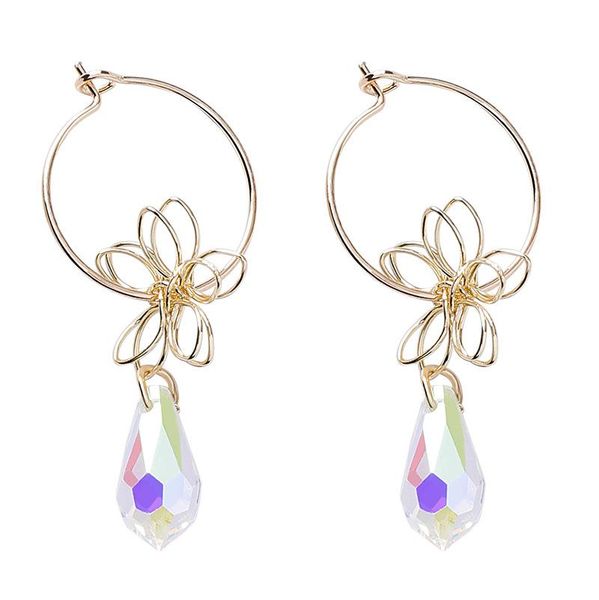 charm women simulated pearl flower long tassel hook retro chandelier crystal circle earring gift hoop earrings, Golden
charm women simulated pearl flower long tassel hook retro chandelier crystal circle earring gift hoop earrings, Golden