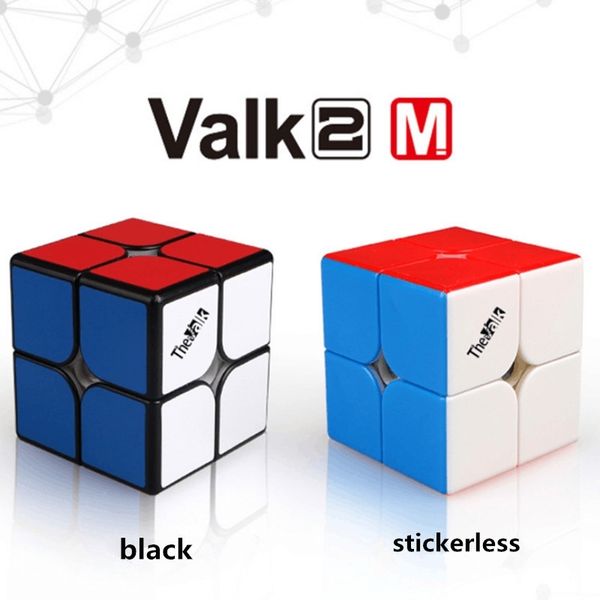 Qiyi Valk2m Magnetic 2x2x2 Magic Speed Cube Valk2 M 2x2 Puzzle Cubo Magico The Valk Wca Competition Cubes Educational Toys Y200428