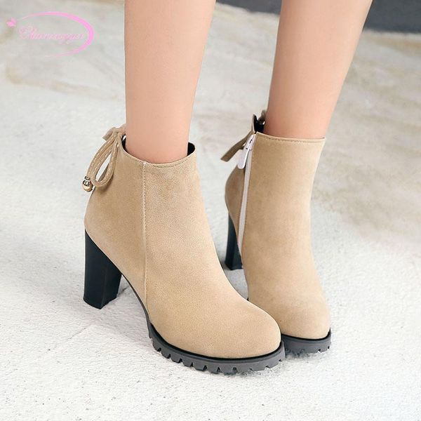 boots european casual style comfortable round head ankle fashion zipper beige brown black high heel thick women's riding
boots european casual style comfortable round head ankle fashion zipper beige brown black high heel thick women's riding