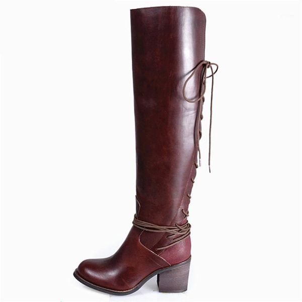 women over the knee boots back lace up chunky high heel botas female thigh high boots winter warm rubber shoes woman1, Black
women over the knee boots back lace up chunky high heel botas female thigh high boots winter warm rubber shoes woman1, Black