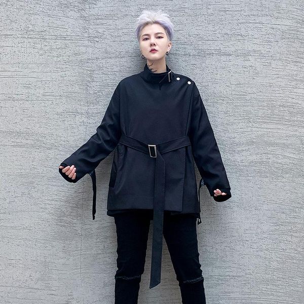 men's trench coats male women couple japan streetwear vintage jacket overcoat men stand collar slim fit casual coat outerwear, Tan;black
men's trench coats male women couple japan streetwear vintage jacket overcoat men stand collar slim fit casual coat outerwear, Tan;black
