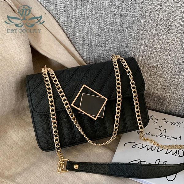 d&t new fashion pu leather crossbody bags for women 2020 small shoulder simple bag special lock design female travel handbags
d&t new fashion pu leather crossbody bags for women 2020 small shoulder simple bag special lock design female travel handbags