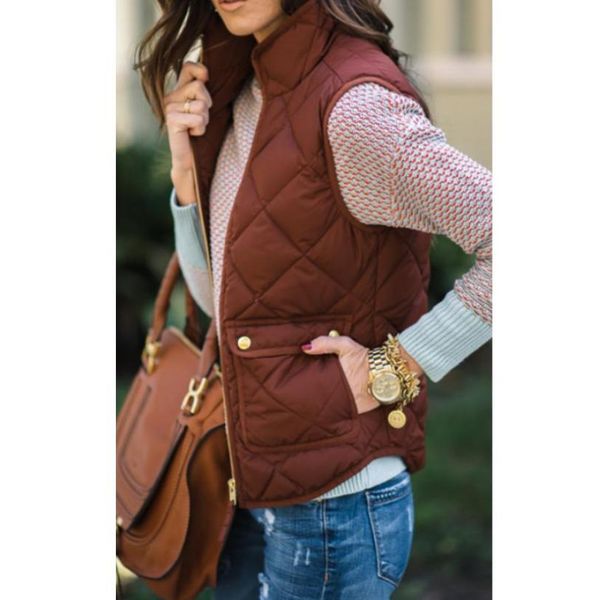 5 colors women fashion slim coats sleeveless jackets winter vest female slim vest windproof warm waistcoat outfits, Black;white
5 colors women fashion slim coats sleeveless jackets winter vest female slim vest windproof warm waistcoat outfits, Black;white