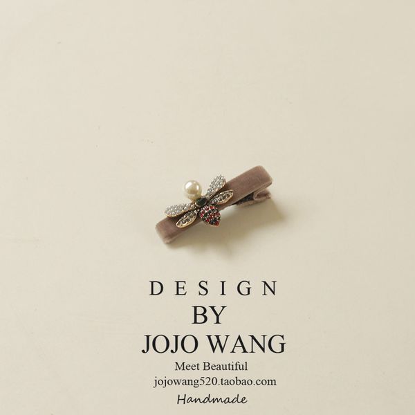 i love the exquisite style of banghai velvet fashion brand bee ~ hairpin edge hair ornament headdress duck beak clip korea
i love the exquisite style of banghai velvet fashion brand bee ~ hairpin edge hair ornament headdress duck beak clip korea