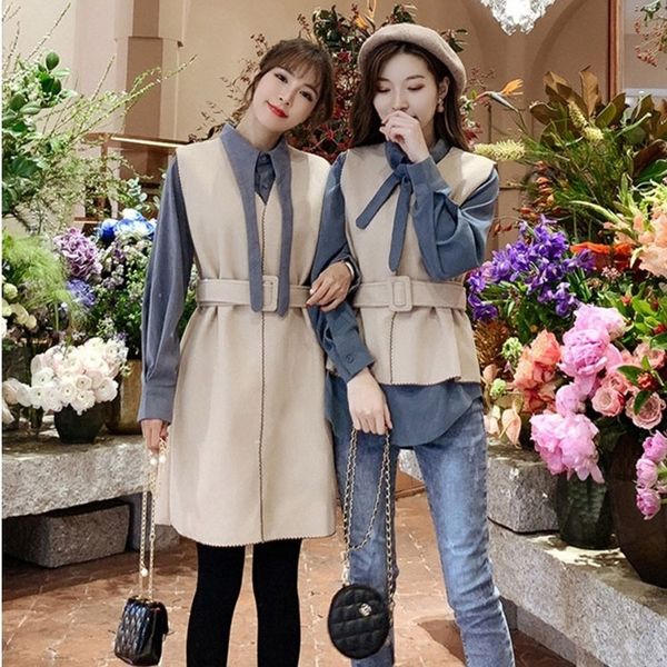 7e9og 2020 autumn shirt foreign fashion age reduction two woolen piece vest shirt new autumn elegant vest early suit for women frdju, Gray
7e9og 2020 autumn shirt foreign fashion age reduction two woolen piece vest shirt new autumn elegant vest early suit for women frdju, Gray