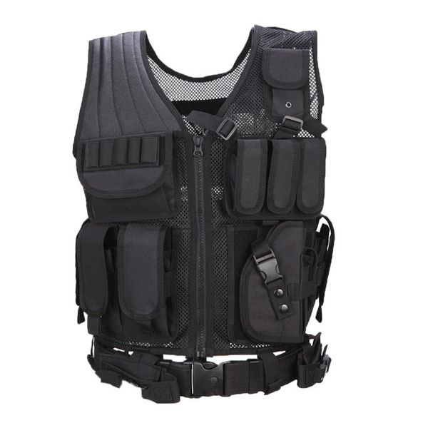 hunting jackets equipment tactical vest multifunctional adjustable protective, Camo;black
hunting jackets equipment tactical vest multifunctional adjustable protective, Camo;black