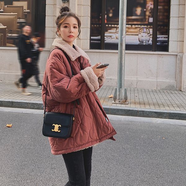 down cotton padded jacket women's korean version loose 2020 new stand collar fashion winter clothing temperament thickened cotton padde, Tan;black
down cotton padded jacket women's korean version loose 2020 new stand collar fashion winter clothing temperament thickened cotton padde, Tan;black