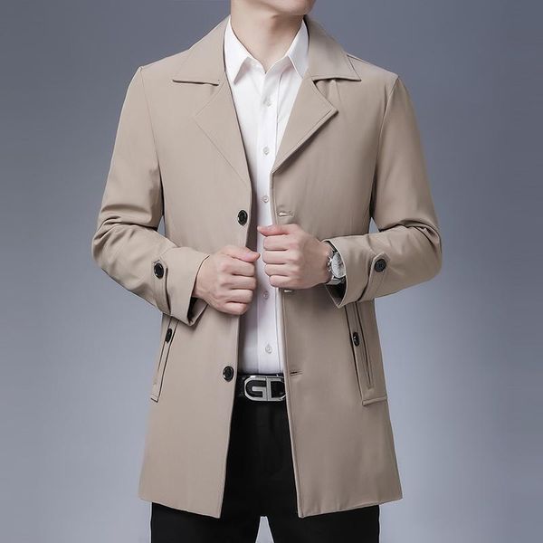 plus size 5xl 6xl black khaki men's long jacket 2021 spring new men's business casual single breasted solid mens trench coat, Tan;black
plus size 5xl 6xl black khaki men's long jacket 2021 spring new men's business casual single breasted solid mens trench coat, Tan;black