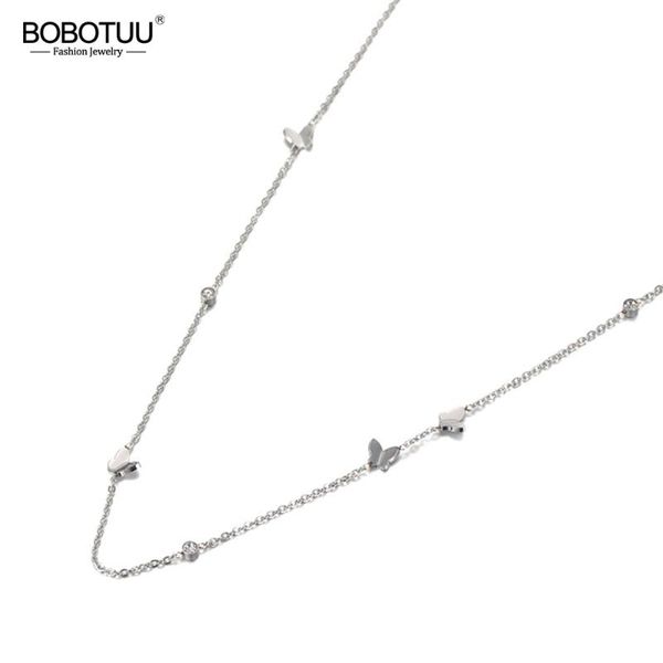 bobotuu trendy stainless steel butterfly cz crystal choker necklace jewelry lovely pendant chain necklace for women girl bn19119, Golden;silver
bobotuu trendy stainless steel butterfly cz crystal choker necklace jewelry lovely pendant chain necklace for women girl bn19119, Golden;silver
