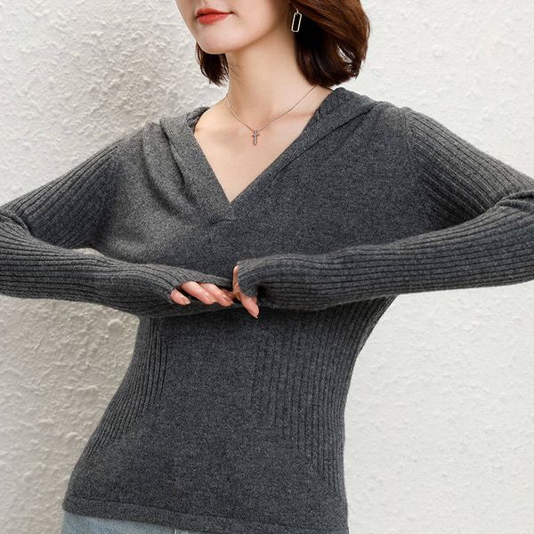 2021 100% wool grade woman hoodie jumpers winter fashion striped sweater mrtr, White;black 
2021 100% wool grade woman hoodie jumpers winter fashion striped sweater mrtr, White;black