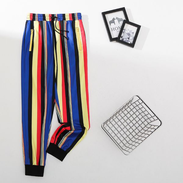 2020 sweatpants casual trousers men's clothes nine vintage stripe pantalon printed pant beam load tread, Black
2020 sweatpants casual trousers men's clothes nine vintage stripe pantalon printed pant beam load tread, Black