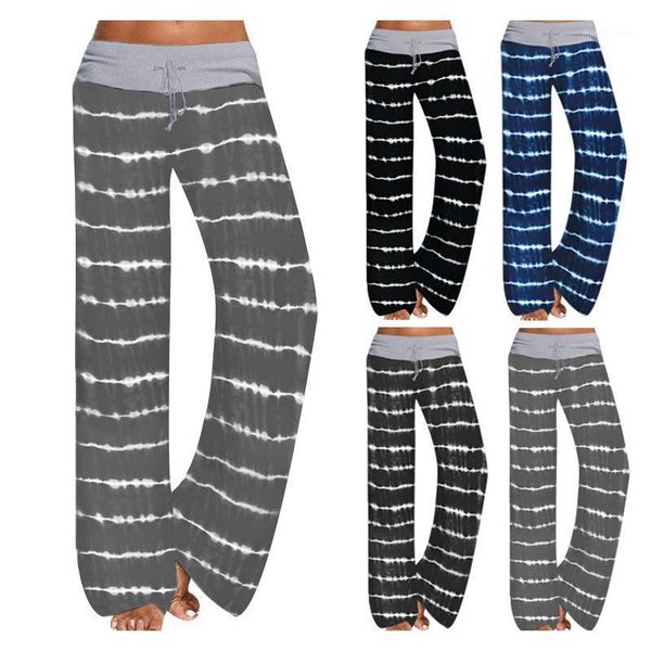 womens spring and autumn comfort casual high elastic waist pants loose tie up with belt striped printing long trousers1, Black;white
womens spring and autumn comfort casual high elastic waist pants loose tie up with belt striped printing long trousers1, Black;white
